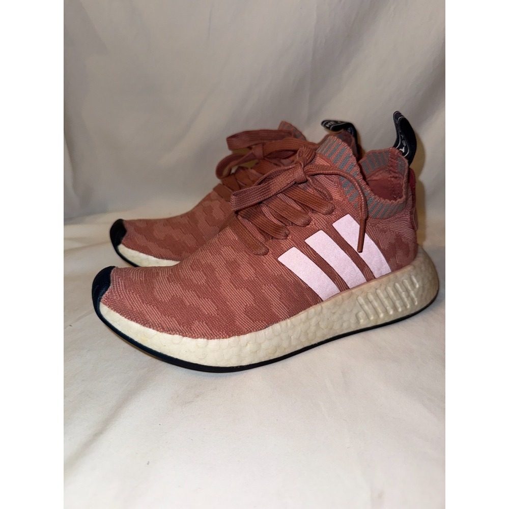 Adidas NMD R2 BY8782 Women's Sneaker 6 Raw Pink Primeknit Athletic Running Shoes